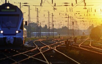 Wagons from Belarus on Hungarian railway tracks