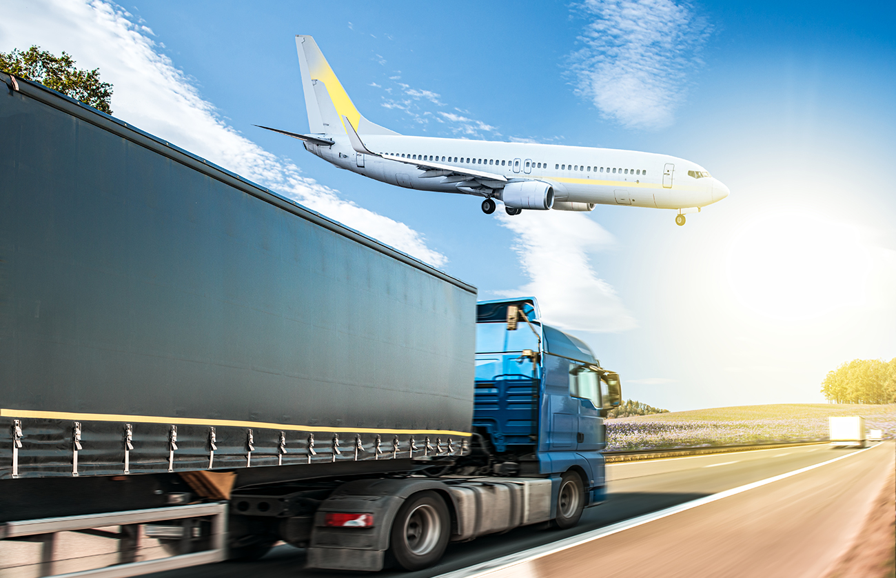 Solution de transport combiné air et route vers le Maghreb